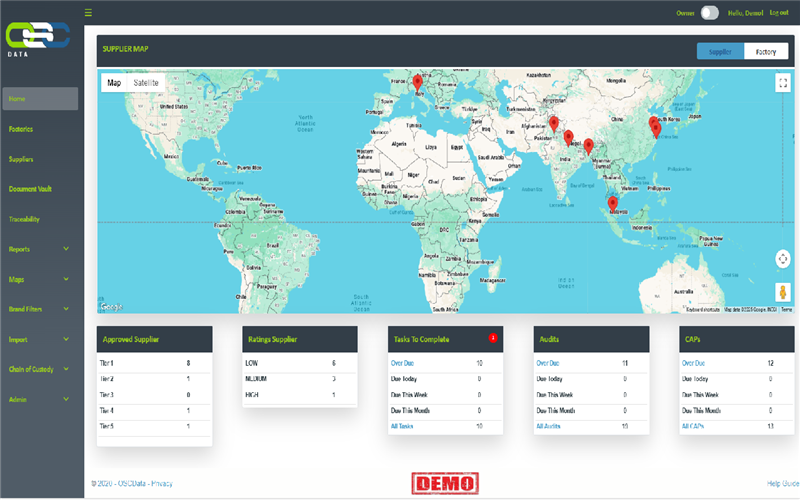 Supplier & Factory Management